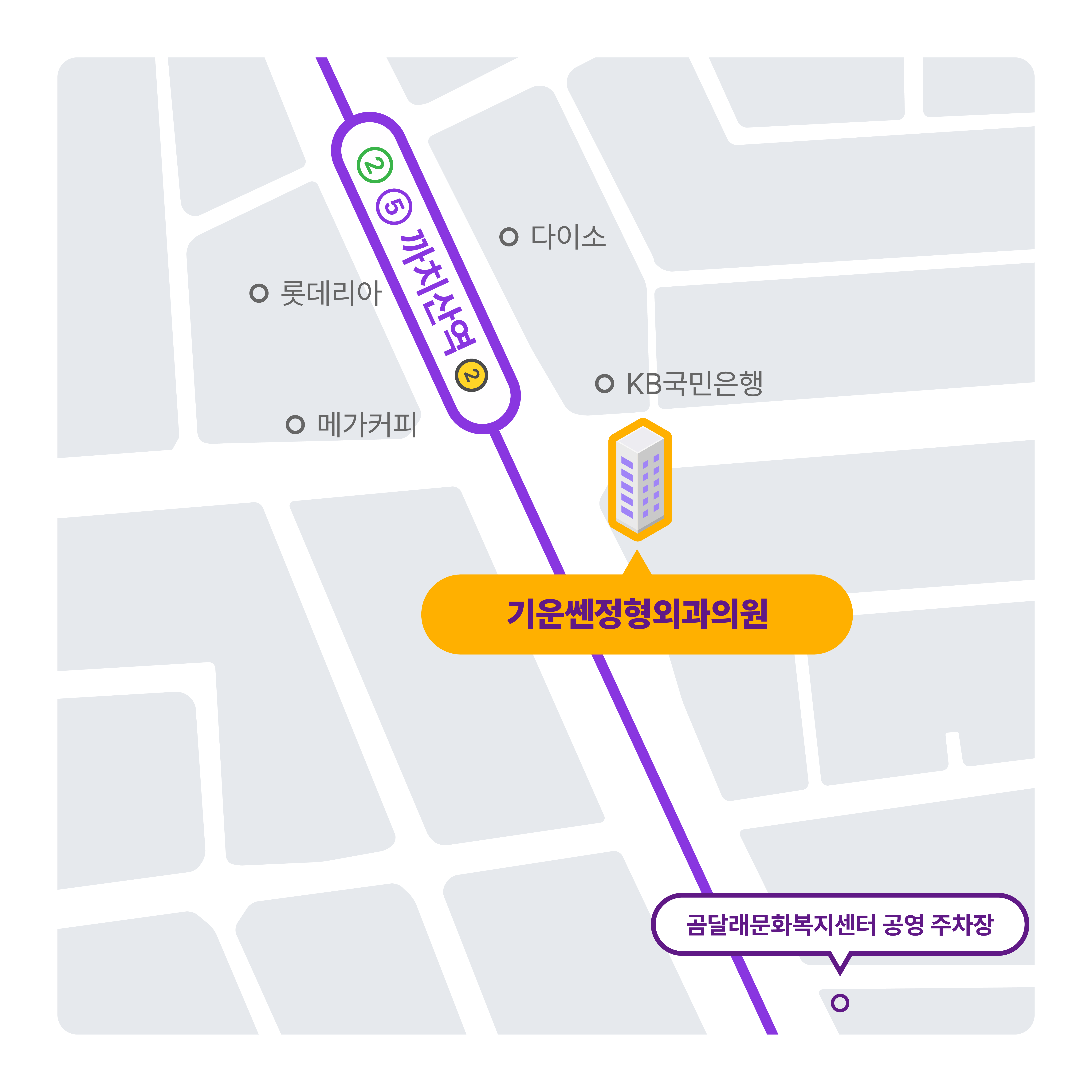 기운쎈정형외과 약도